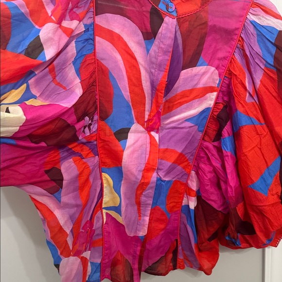 FARM Rio Multicolor Floral Blouse - Picture 4 of 4